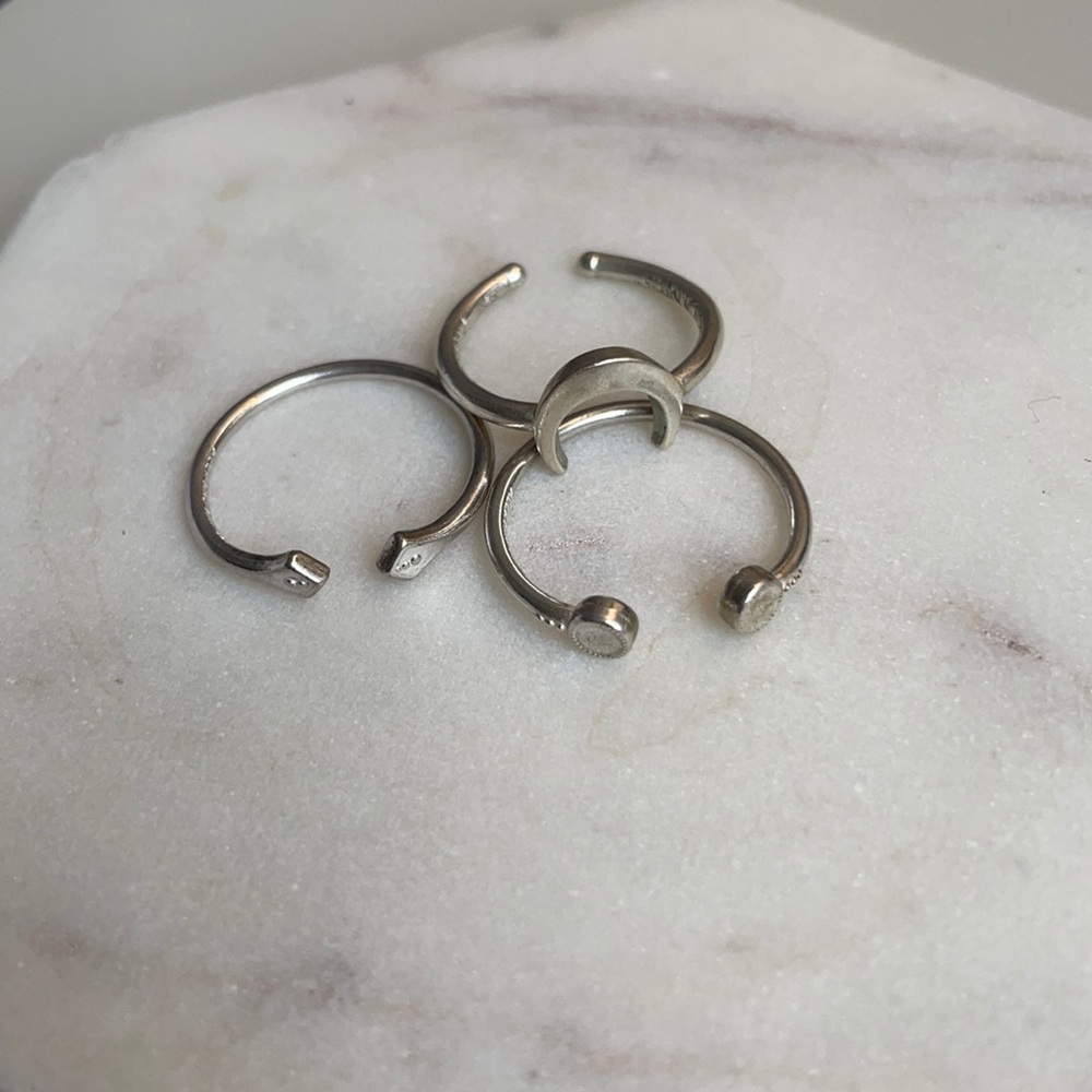 Sterling Silver MIDI Ring (listing for 1)
